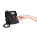 SNOM D735 VOIP Telefon (SIP) o. Netzteil, schwarz