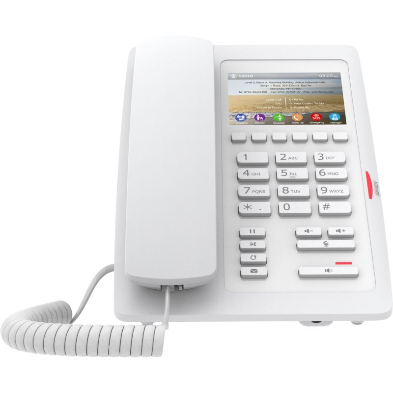 Fanvil H5W-White, H5W-White---WiFi Hotel Phone / SIP / POE / Wi-Fi