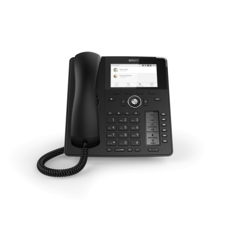 SNOM D785N VOIP Telefon Prof. (SIP), Gigabit, schwarz