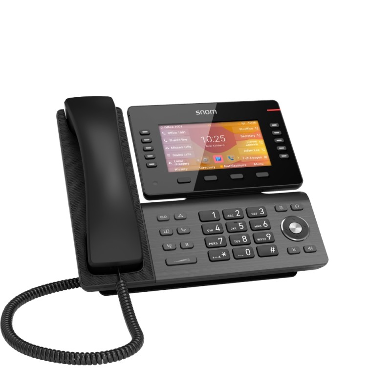 Snom D865 VOIP Telefon (SIP) o. Netzteil